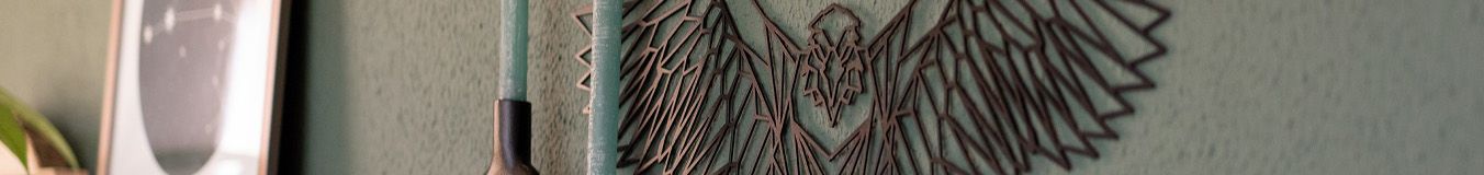 Wanddekoration aus Metall Wanddekoration aus Metall