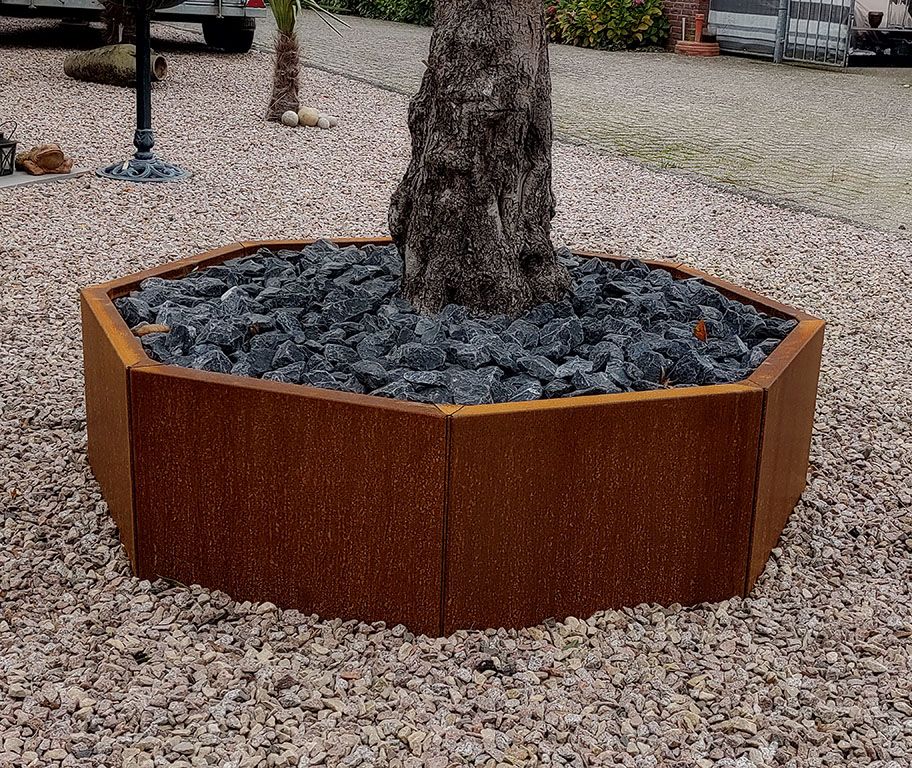 Achteckig Pflanzgefäß