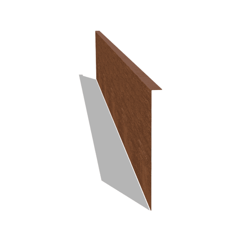 Einfassung gebogen aus Cortenstahl 34 cm (Länge 240 cm)