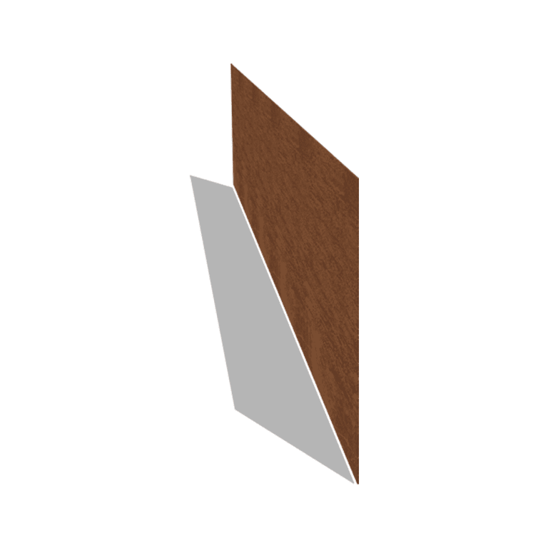 Einfassung gerade aus Cortenstahl 37,5 cm (Länge 240 cm)