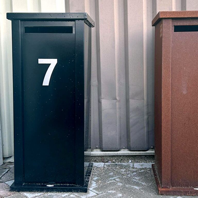 Arizona Briefkasten Typ S aus pulverbeschichtetem Stahl