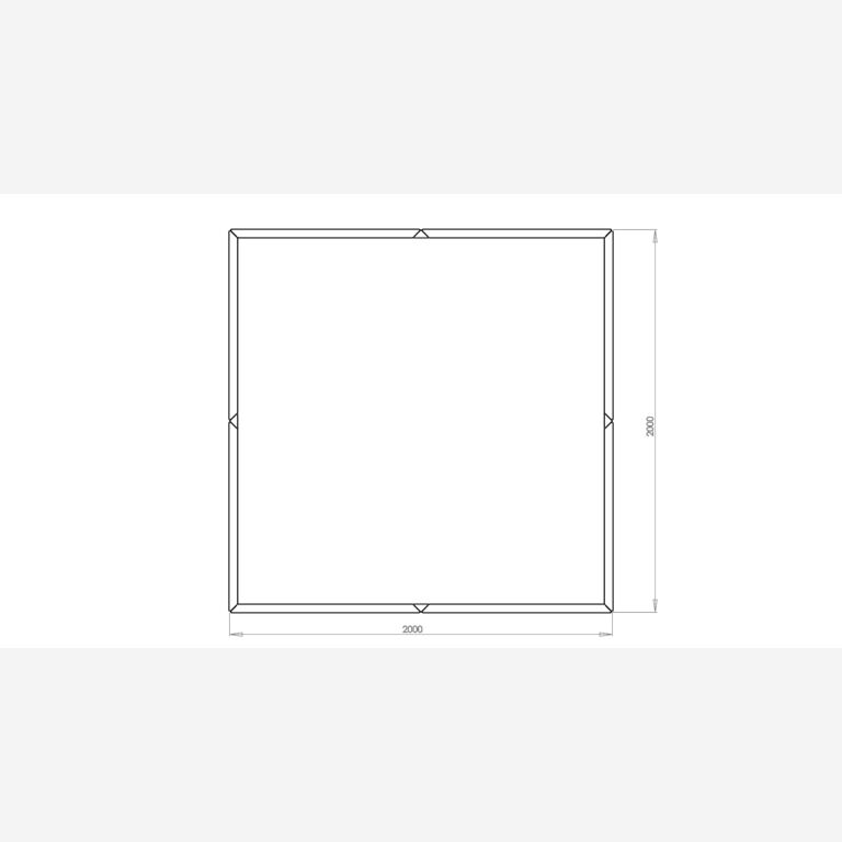 Pflanzgefäß aus pulverbeschichtetem Stahl Miami xxl 2000x2000