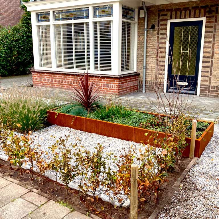 Hochbeet aus Cortenstahl Texas xxl 320 x 100 cm