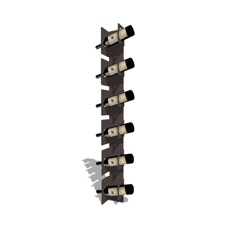 Weinregal aus pulverbeschichtetem Stahl Veneto 123 cm