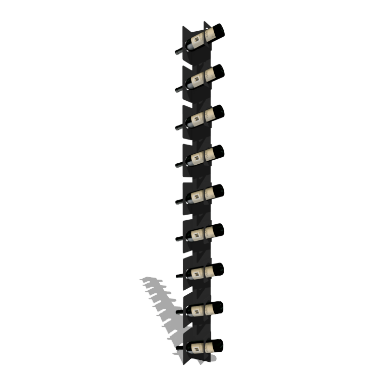 Weinregal aus pulverbeschichtetem Stahl Veneto 186 cm