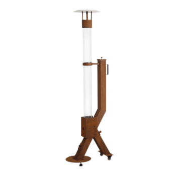 Pellet heizstrahler - Rocket - Corten