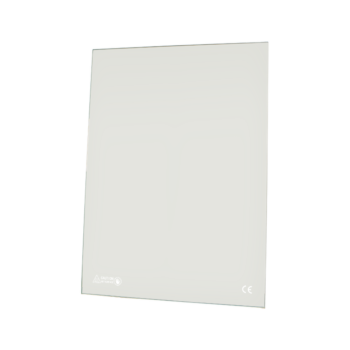 Pellet-Terrassenheizer - Glasfenster