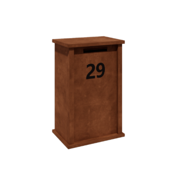 Arizona Briefkasten Typ M aus Cortenstahl