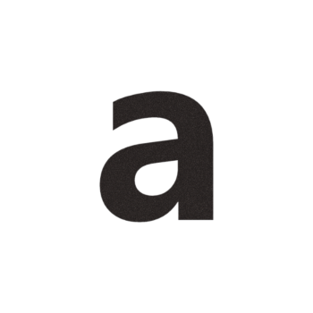 Schwarze Edelstahl-Hausnummer a - 10 cm