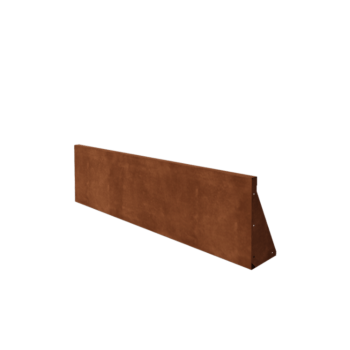 Cortenstahl Stützmauer - Gerade - 150 x 40 cm