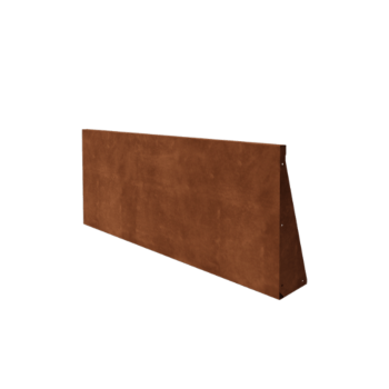 Cortenstahl Stützmauer - Gerade - 150 x 60 cm