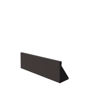 Stützmauer aus Stahl - Gerade - 100 x 30 cm - Andere RAL farbe