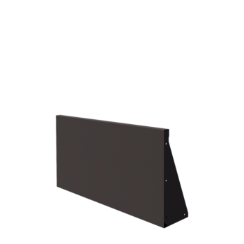 Stützmauer aus Stahl - Gerade - 100 x 50 cm - Andere RAL farbe