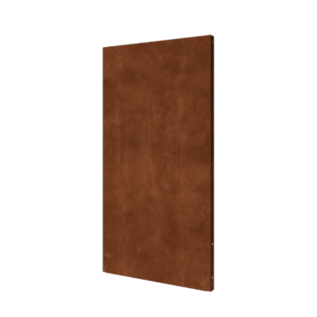 Cortenstahl Sichtschutz Paneel - Basis - 100 x 6 x 190 cm