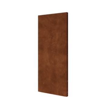 Cortenstahl Sichtschutz Paneel - Basis - 80 x 6 x 190 cm