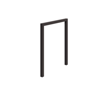 Pergola aus Stahl - Gerade - 200 x 230 cm - RAL7016 matte (anthrazitgrau) - Ohne Betonsockel