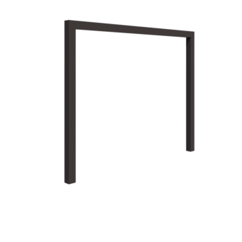 Pergola aus Stahl - Gerade - 300 x 230 cm - Andere RAL farbe - Ohne Betonsockel