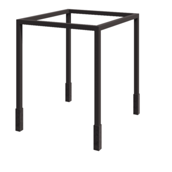 Pergola aus Stahl - Viereckig - 274 x 250 x 230 cm - Andere RAL farbe - Mit Betonsockel