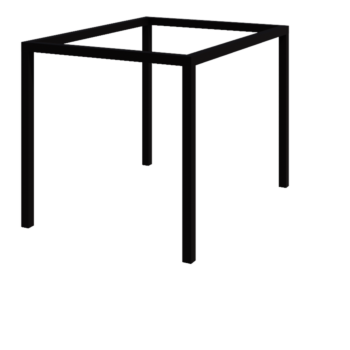 Pergola aus Stahl - Rechteckig - 324 x 250 x 230 cm - RAL9005 matte (schwarz) - Ohne Betonsockel