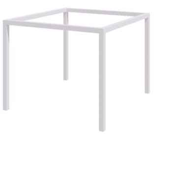 Pergola aus Stahl - Viereckig - 324 x 300 x 230 cm - RAL9010 matte (weiß) - Ohne Betonsockel