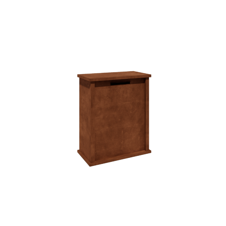 Cortenstahl Briefkasten - Arizona L - 80 x 40 x 100 cm