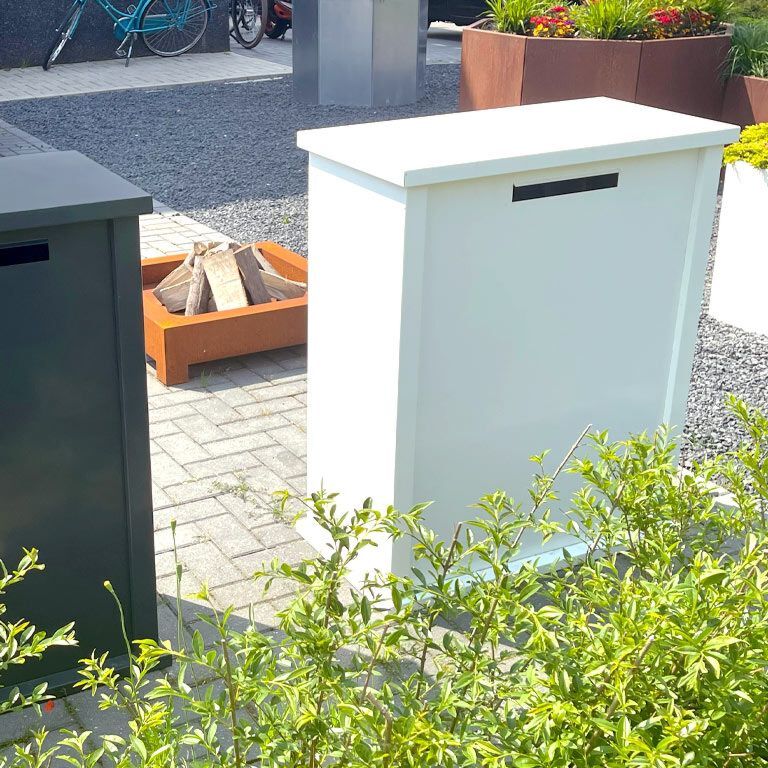 Arizona Briefkasten Typ L aus pulverbeschichtetem Stahl