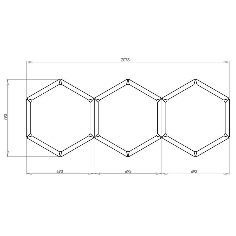Pflanzkübel aus pulverbeschichtetem Stahl Denver special III 40