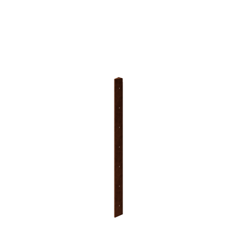 Cortenstahl Pflanzkübel - Eckstück 30° - 70 cm