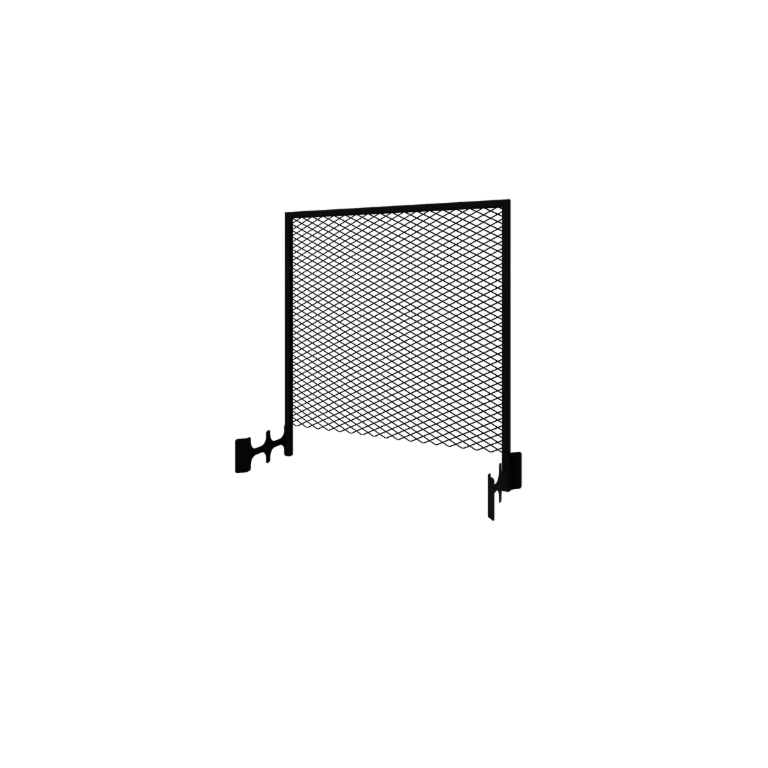 Schwarze Rankgitter für Pflanzkübel 40 x 120 cm
