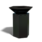Iron Fire Premium Barbecue 750 Black