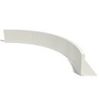 Innenbogen der Stützwand aus pulverbeschichtetem Stahl 1500x1500mm (Höhe 300mm)