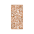 Wanddekoration aus Cortenstahl Leaves