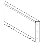 Cortenstahlplatte 300x600mm