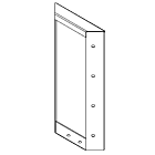 Cortenstahlplatte 400x200mm