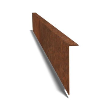 Einfassung gebogen aus Cortenstahl 12 cm (Länge 150 cm)