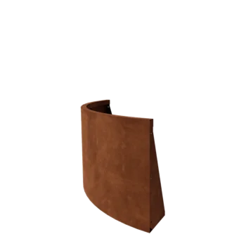 Cortenstahl Stützmauer - Außenkurve - 100 x 100 x 60 cm