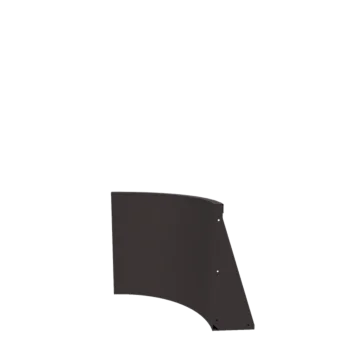 Stützmauer aus Stahl - Innenkurve - 50 x 50 x 60 cm - Andere RAL farbe