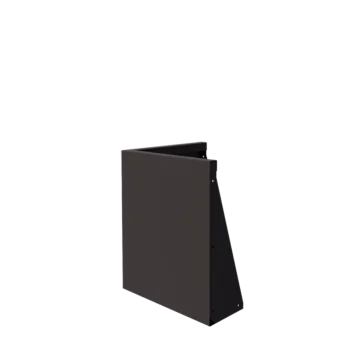 Stützmauer aus Stahl - Außenecke - 50 x 50 x 60 cm - Andere RAL farbe