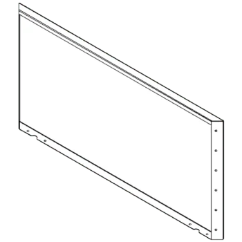 Cortenstahl Pflanzkübel - Paneel - 60 x 120 cm
