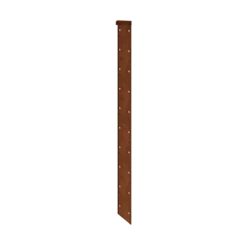 Cortenstahl Pflanzkübel - Eckstück 180° - 70 cm