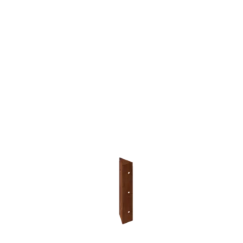 Cortenstahl Pflanzkübel - Eckstück 90° - 30 cm