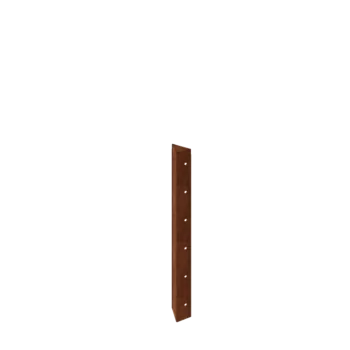 Cortenstahl Pflanzkübel - Eckstück 90° - 60 cm