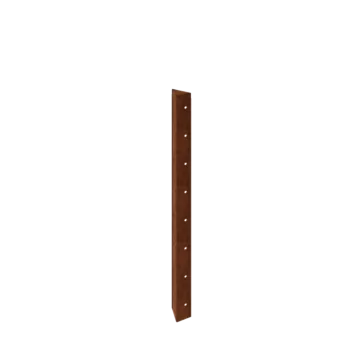 Cortenstahl Pflanzkübel - Eckstück 90° - 80 cm