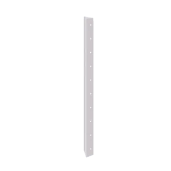 Pflanzkübel aus Stahl - Eckstück 90° - 100 cm - RAL9010 matte (weiß)