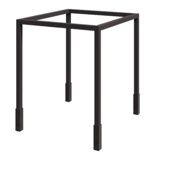 Pergola aus Stahl - Viereckig - 274 x 250 x 230 cm - Andere RAL farbe - Mit Betonsockel