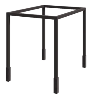 Pergola aus Stahl - Viereckig - 324 x 300 x 230 cm - Andere RAL farbe - Mit Betonsockel