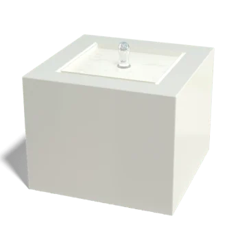 Wassertisch aus Aluminium - Lyra - 50 x 50 x 40 cm