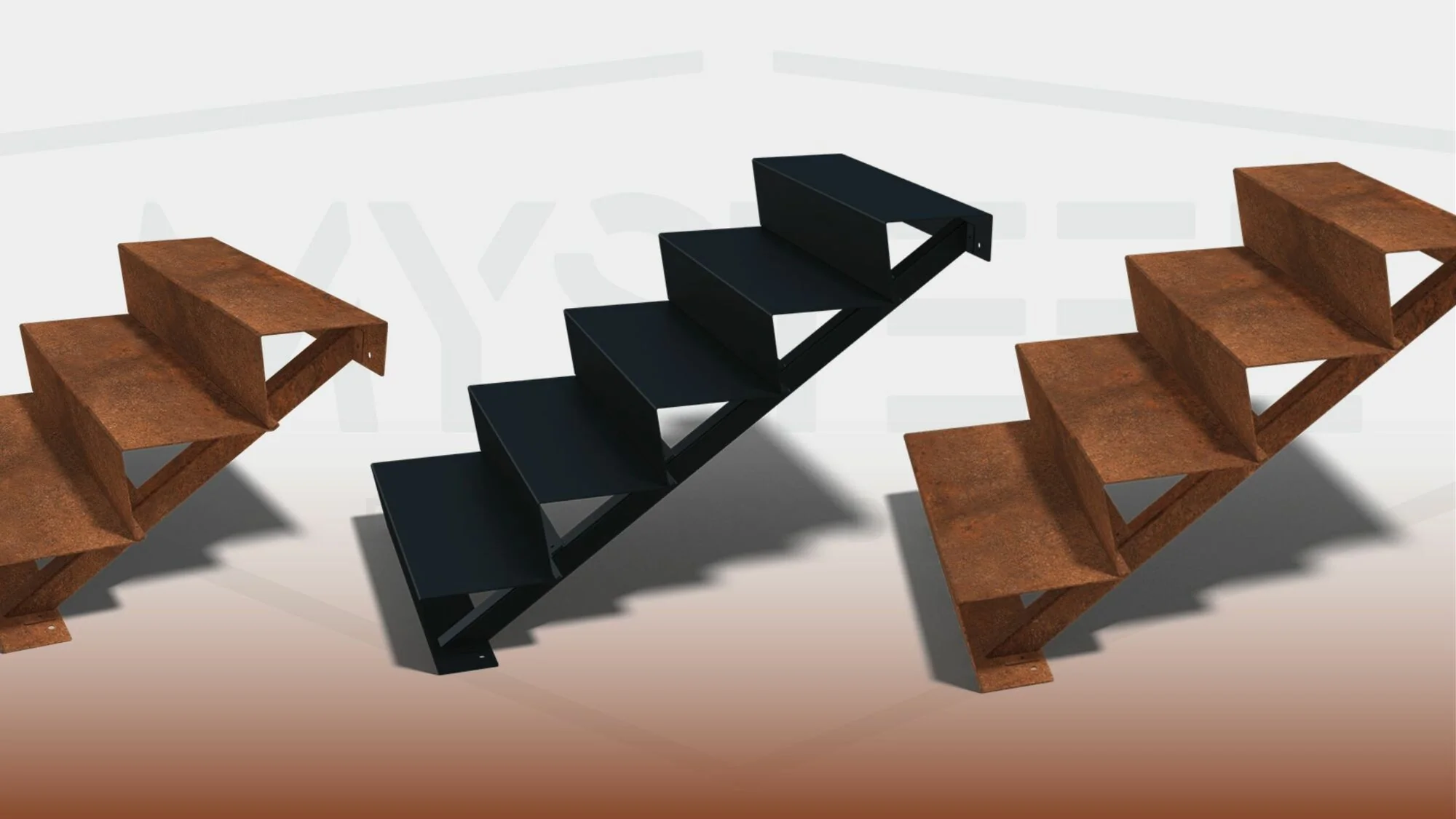 Wie sollte ich meine Gartentreppe aus Stahl pflegen?