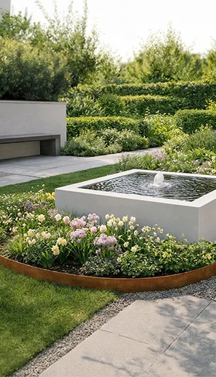 Wassertische aus Stahl